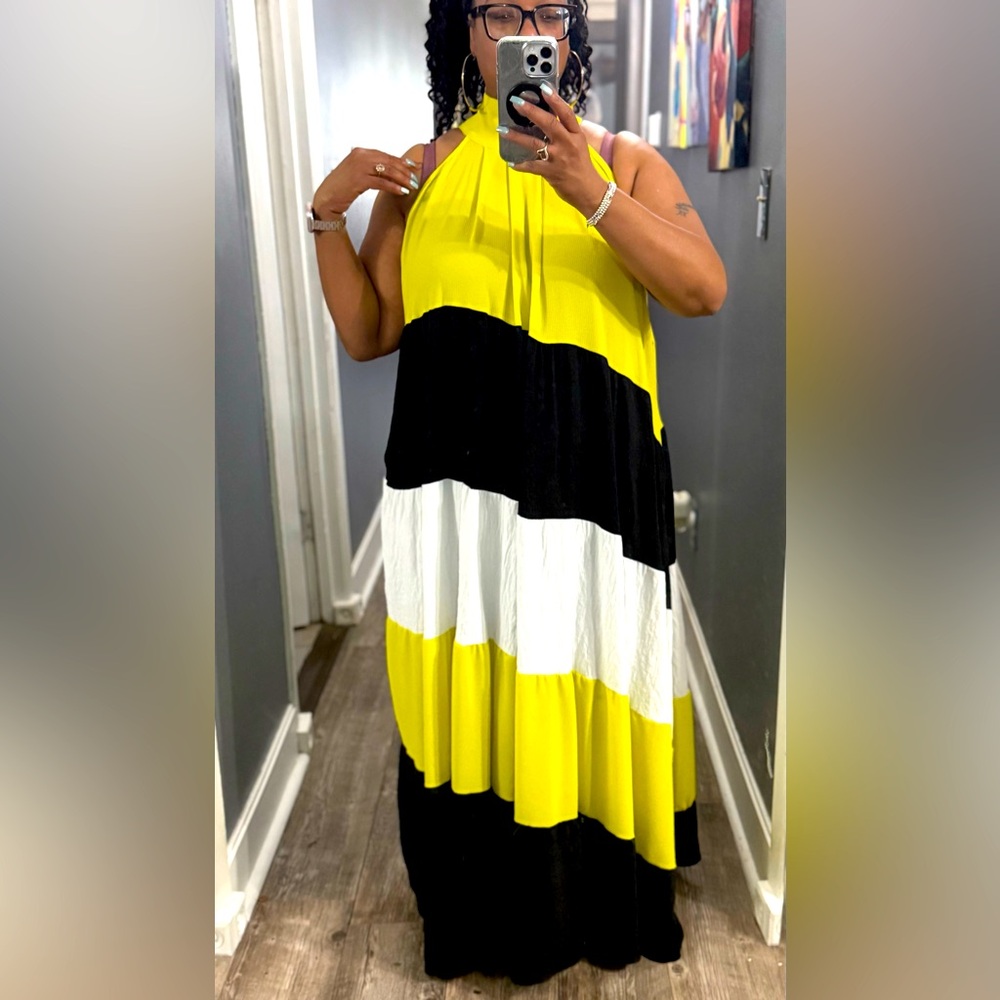 Multi Color Maxi Dress